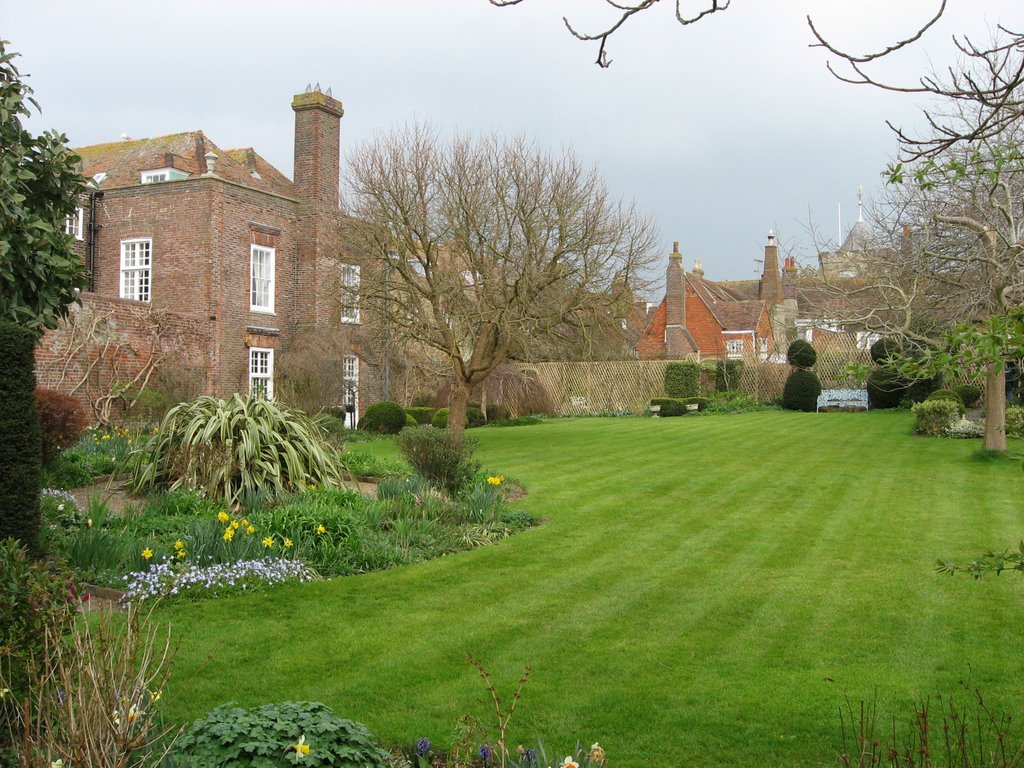 Lamb House, Henry James' home. by Myfanwy