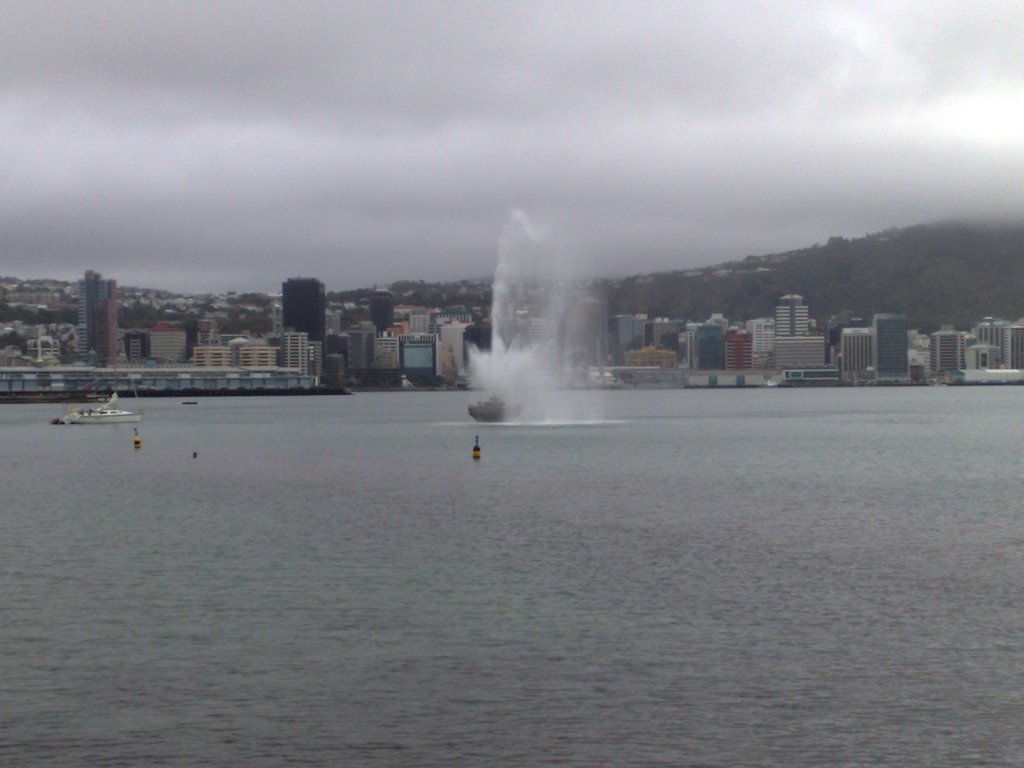 Wellington harbour,n.z by grizzo289