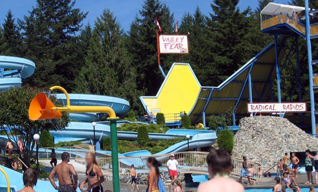 Cultus Lake Waterslides 1 by Martin Holm