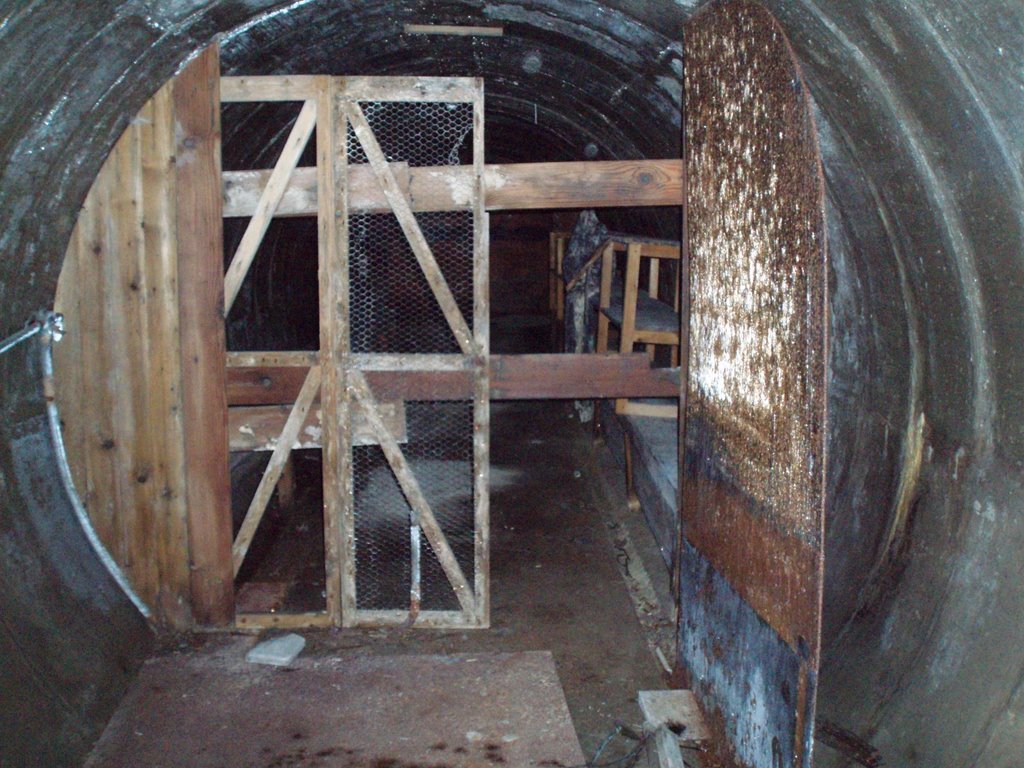 Air raid shelter with blast door Portland Port 3 by aslanman