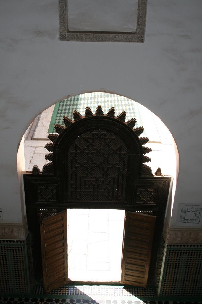 Medersa Ben Youssef http://web.mac.com/gerard.nicolle/Site/MARRAKECH/MARRAKECH.html by 28-07-1980