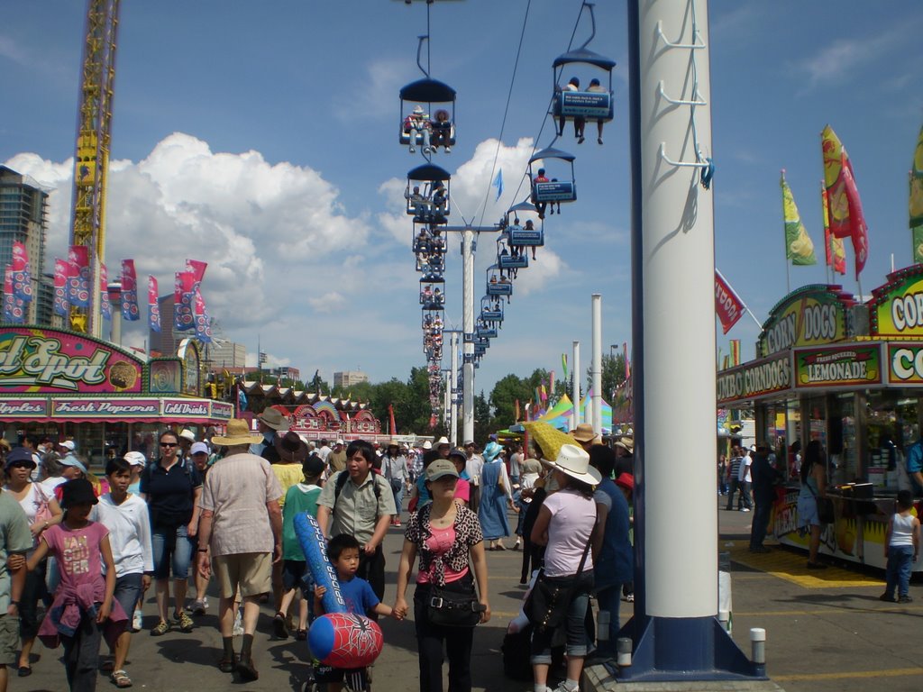 Calgary Stampede, July 2008, Photo by Mathews Dita by mathewsdita