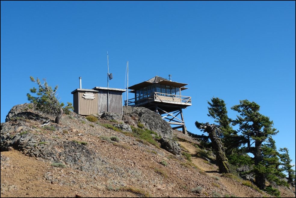 Red Top Fire Lookout by n7fsp