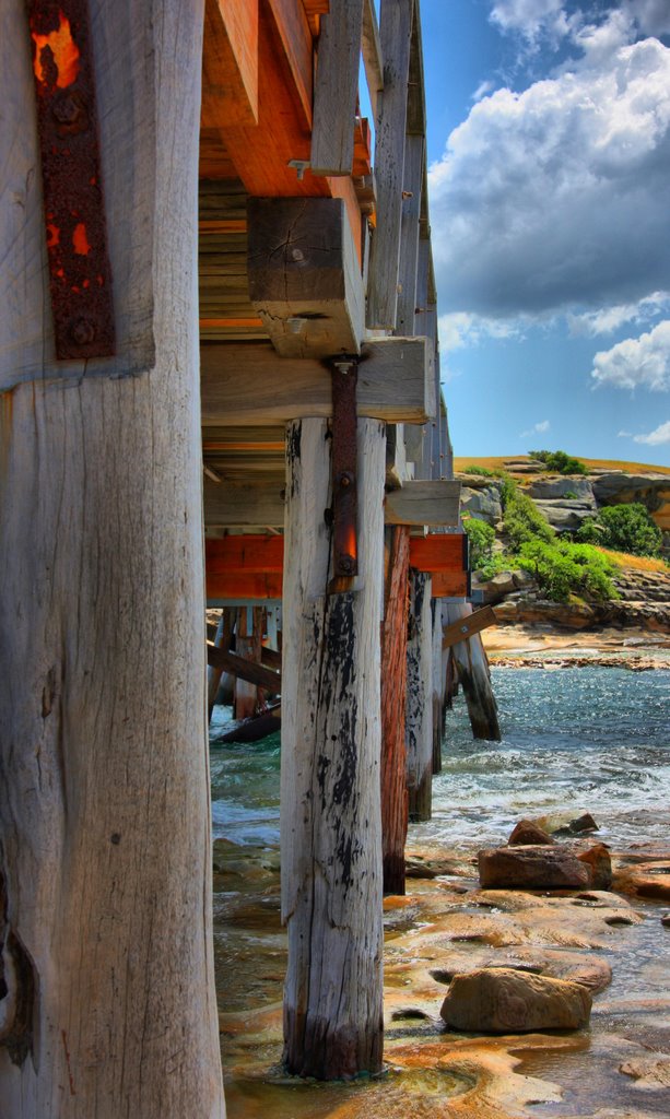 Bare Island Bridge by mpiece