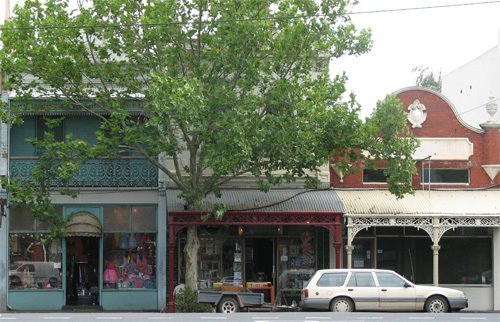 Rathdowne St Shops by kitschkitten