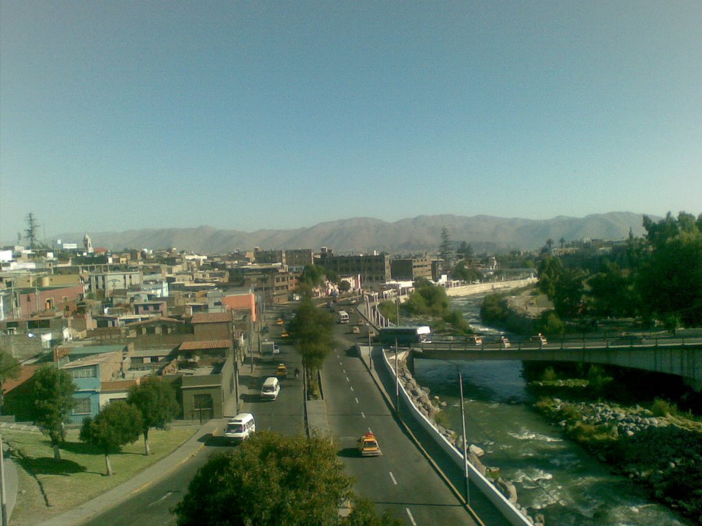 Av. La Marina from Puente Grau by ArtD3sign