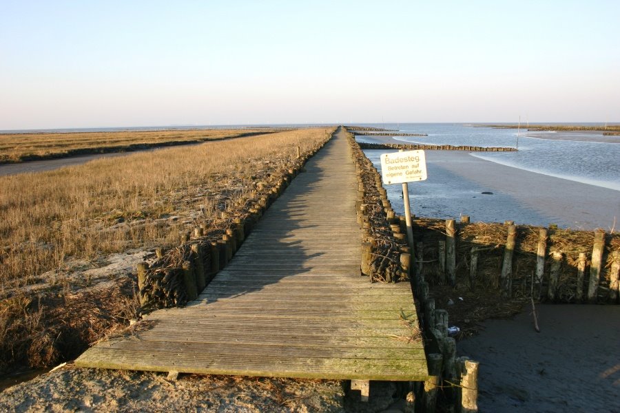 Steeg hinaus ins Meer bei Südwesthörn by suedwesthoern