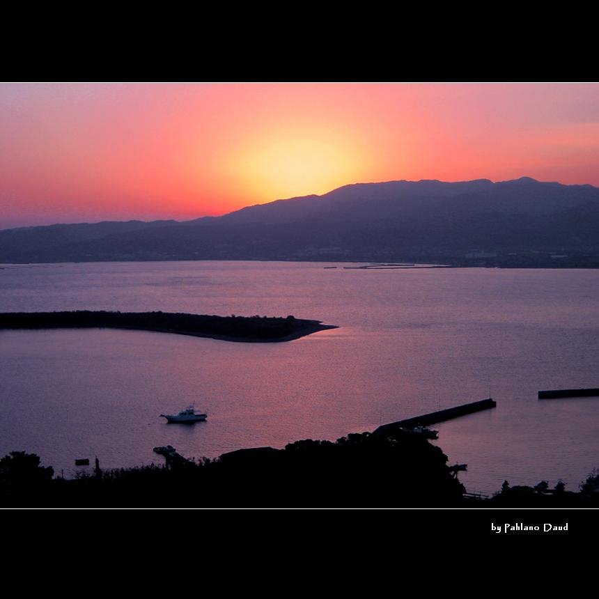 Sunrise view from Tomioka Castle by JR Pahlano DAUD