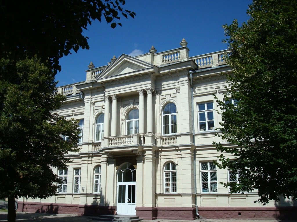 Former Jewish Torah school of Frenkelis, now Institute of Siauliai University by Aurimas Nausėda