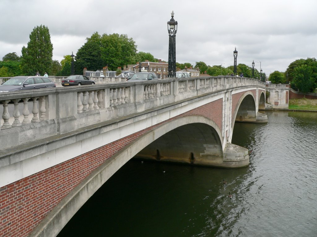 Hampton Court Bridge, East Molesey, Surrey by Frank Warner