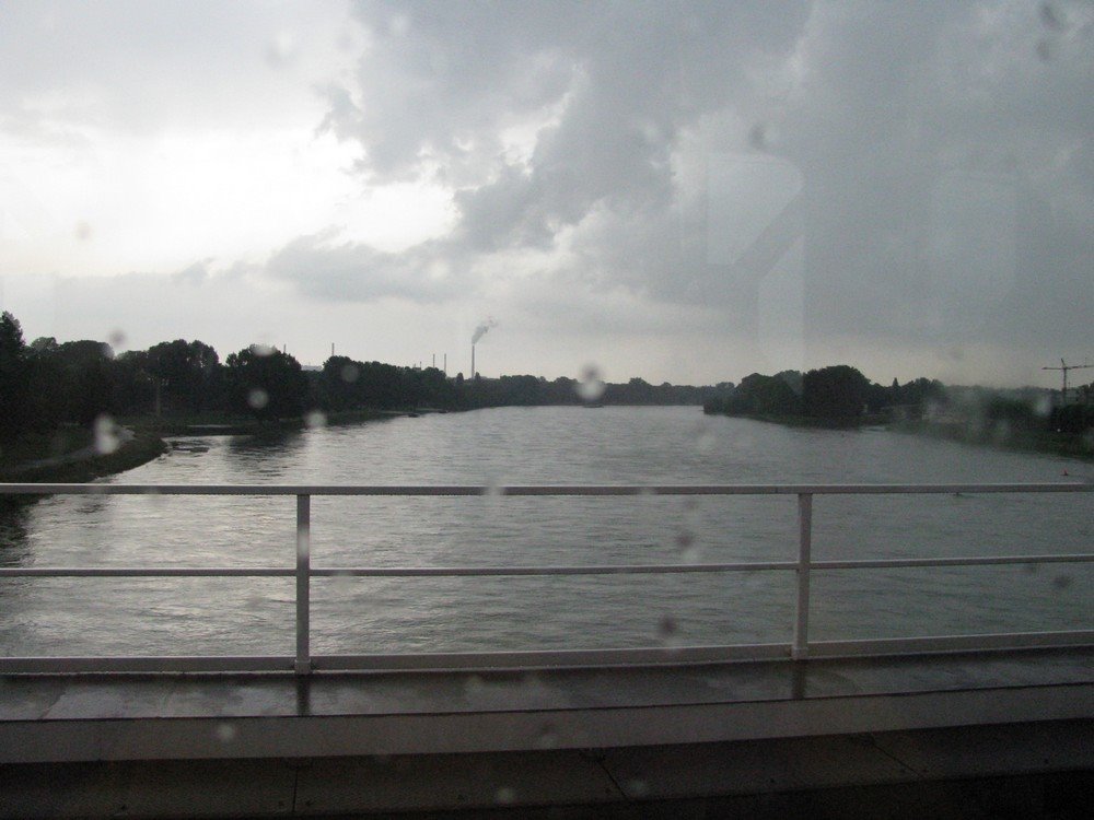 S-Bahn crossing the River Rhine by Che782