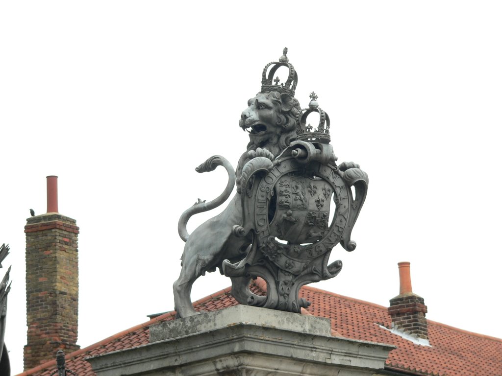 Main Gate (detail) Hampton Court Palace, East Molesey, Surrey by Frank Warner