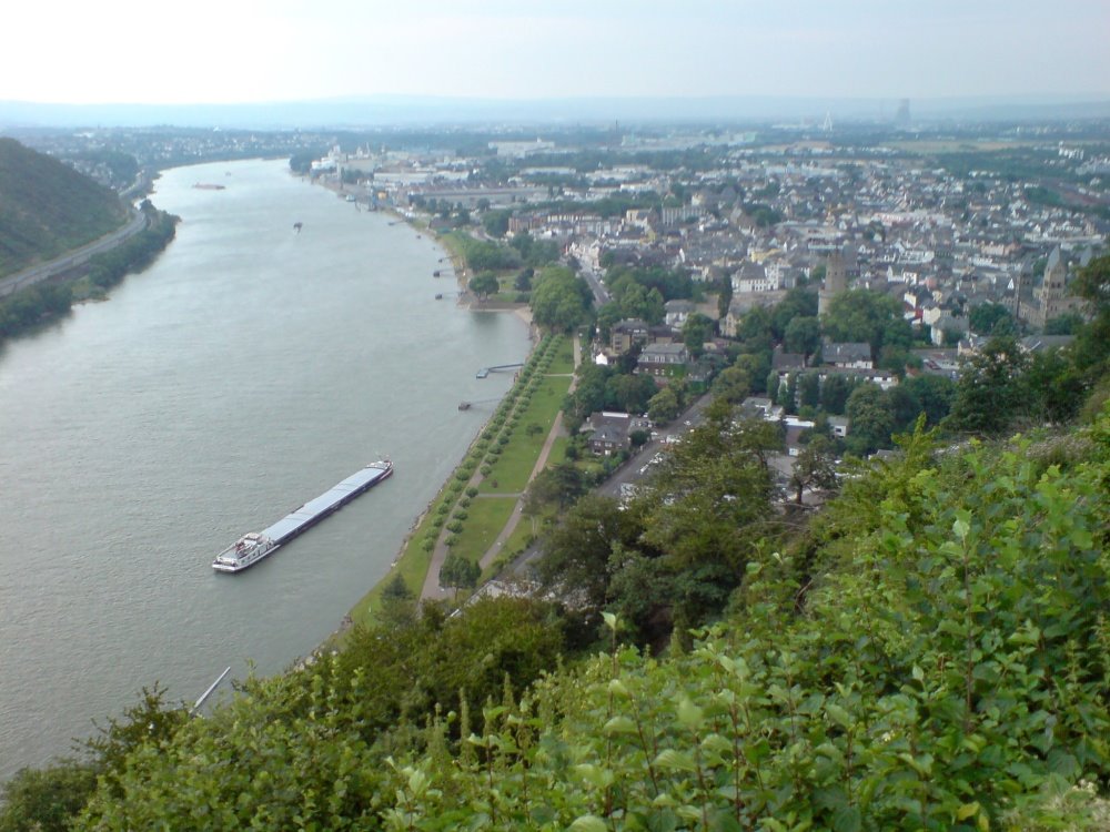 Blick vom Krahnenberg auf Andernach by reinhard.berger