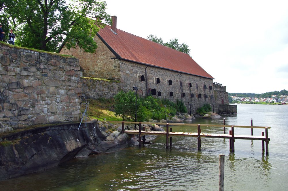 Fredrikstad, Norway. Gamlebyen (Old city) Proviantmagasinet (Foodstorage) by Eivind Friedricksen