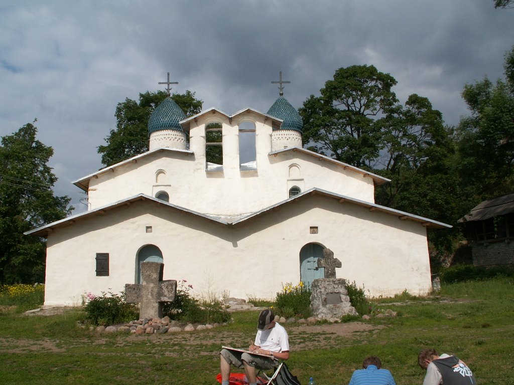 Церковь Покрова и Рождества Богородицы от Пролома by Buroff