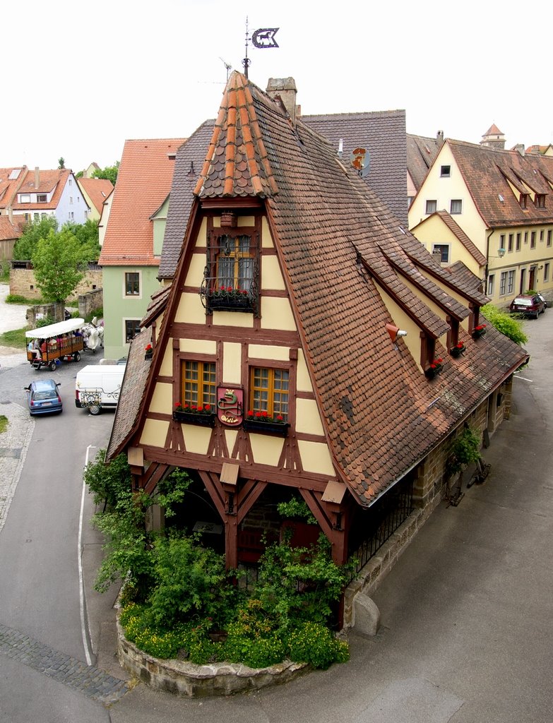 Historische Schmiede in Rothenburg ob der Tauber by Georg May