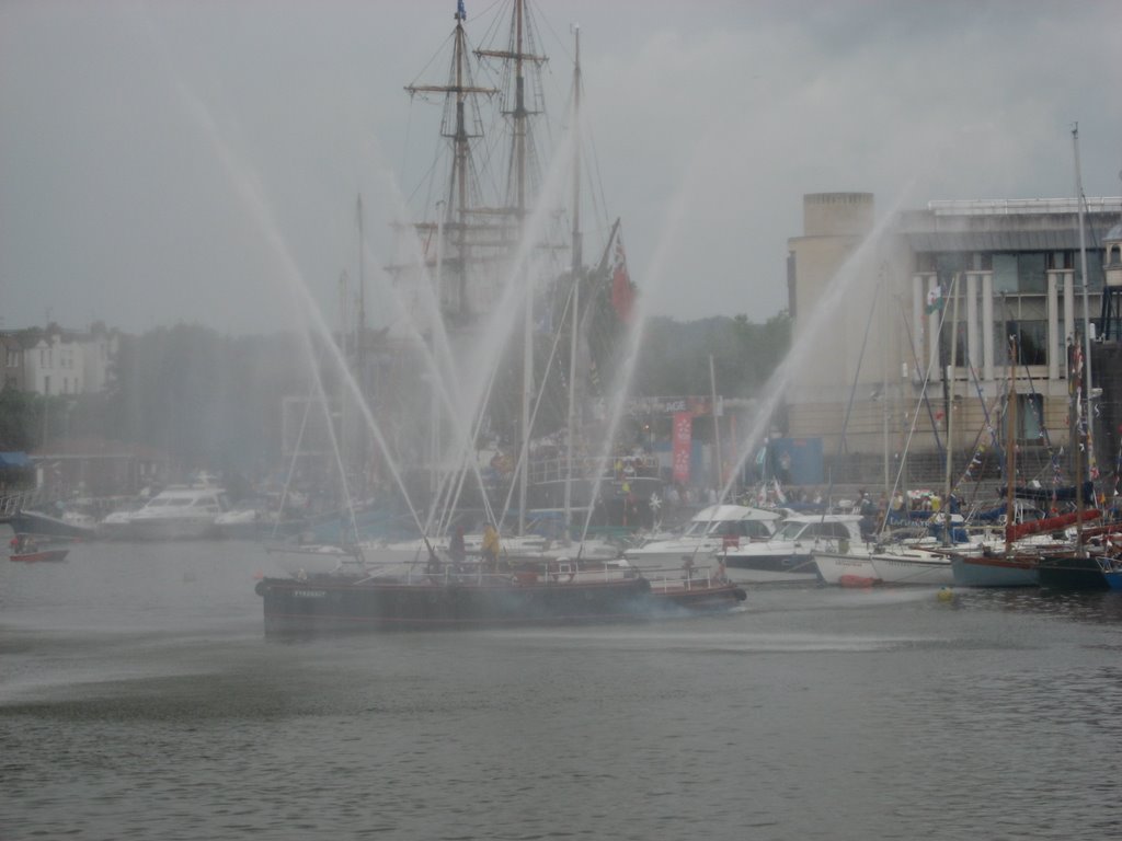 "Pyronaut" Bristol Harbour. by Bob&Anne Powell