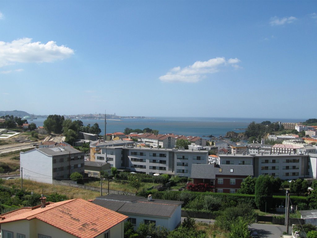 Desde la Torre de Santa Cruz hacia La Coruña 1 by SlimJean