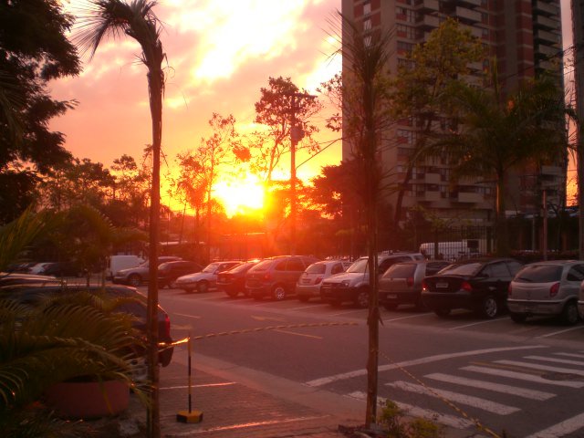 Foto tirada através da janela da minha mesa de trabalho by cleliafagundes