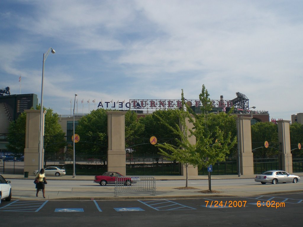 Atlanta Braves, Turner Field by Sammy Agosto