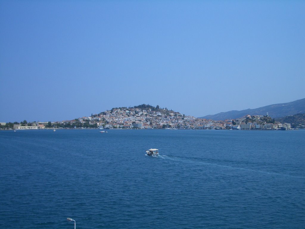 Poros Town from Poros Image Hotel by Andrew Pickles