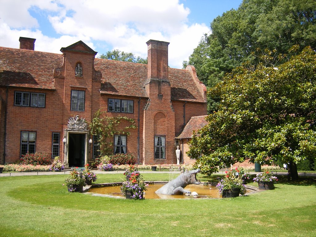 Port Lympne House and Hippo!! by dave spence