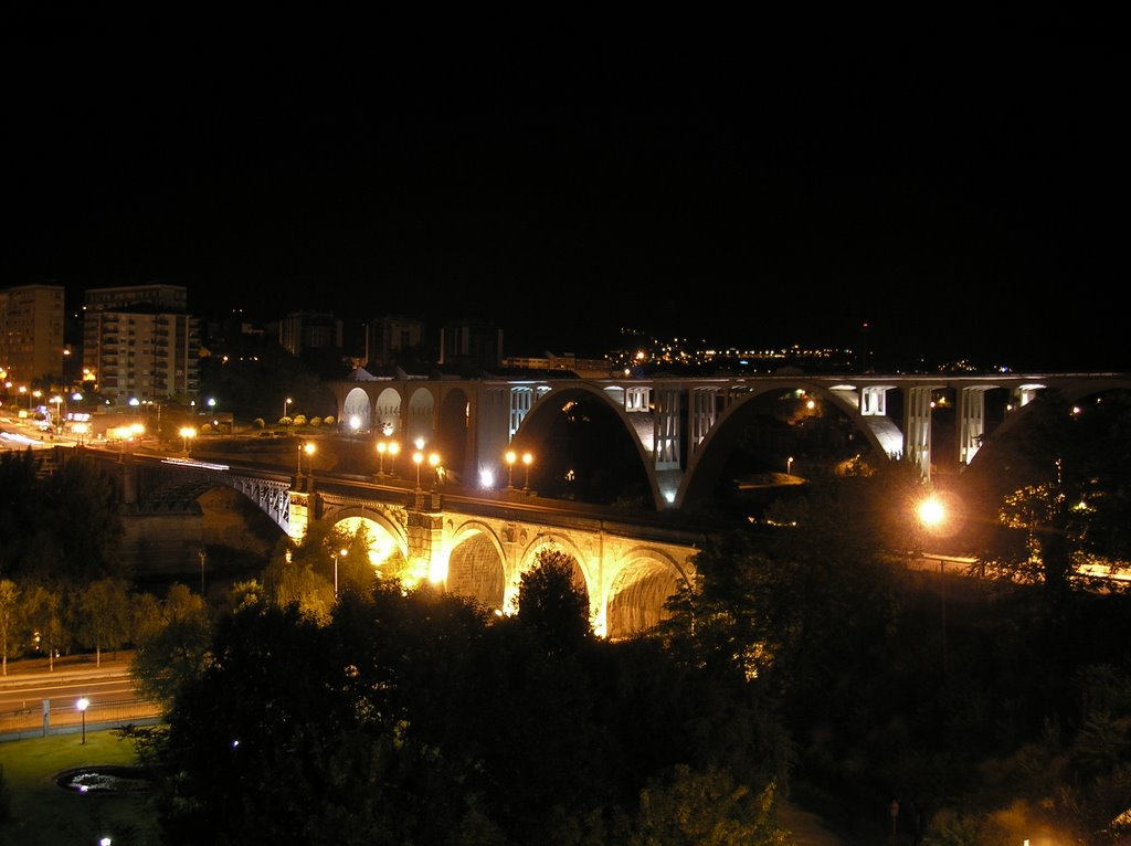 Puente nuevo desde el parque miño by meigallo69