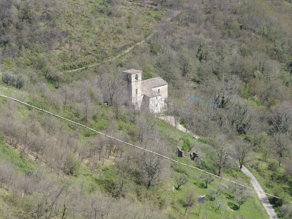 Aprigliano - Fraz. Agosto - Visuale Chiesa Santa Maria by Thomas Covello