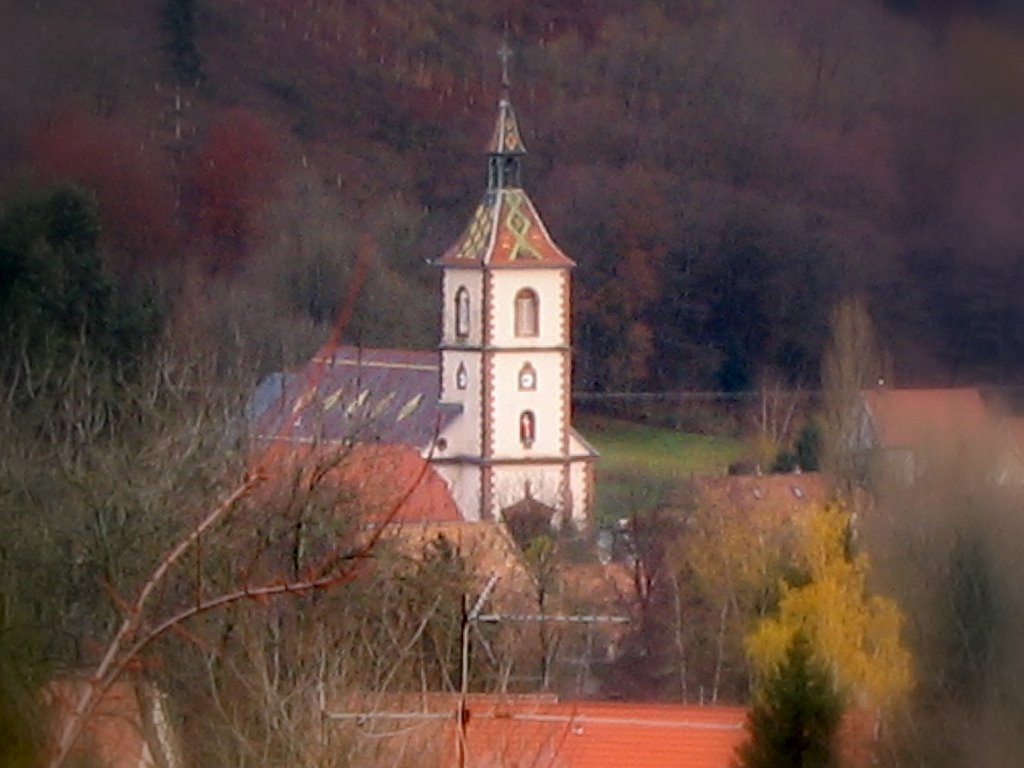 Église de lauw automne 2005 by ernst andre