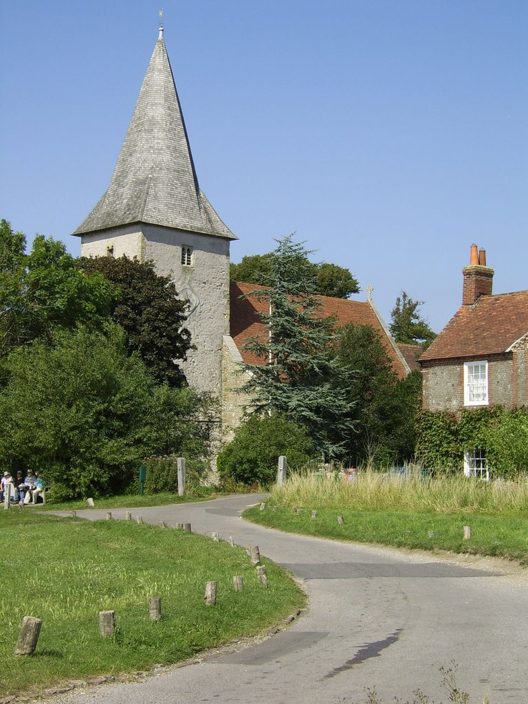 Bosham church & the Green by wiggyretired