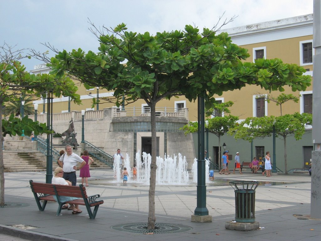 Fuente - Plaza 5to. Centenario by Luis Borrero