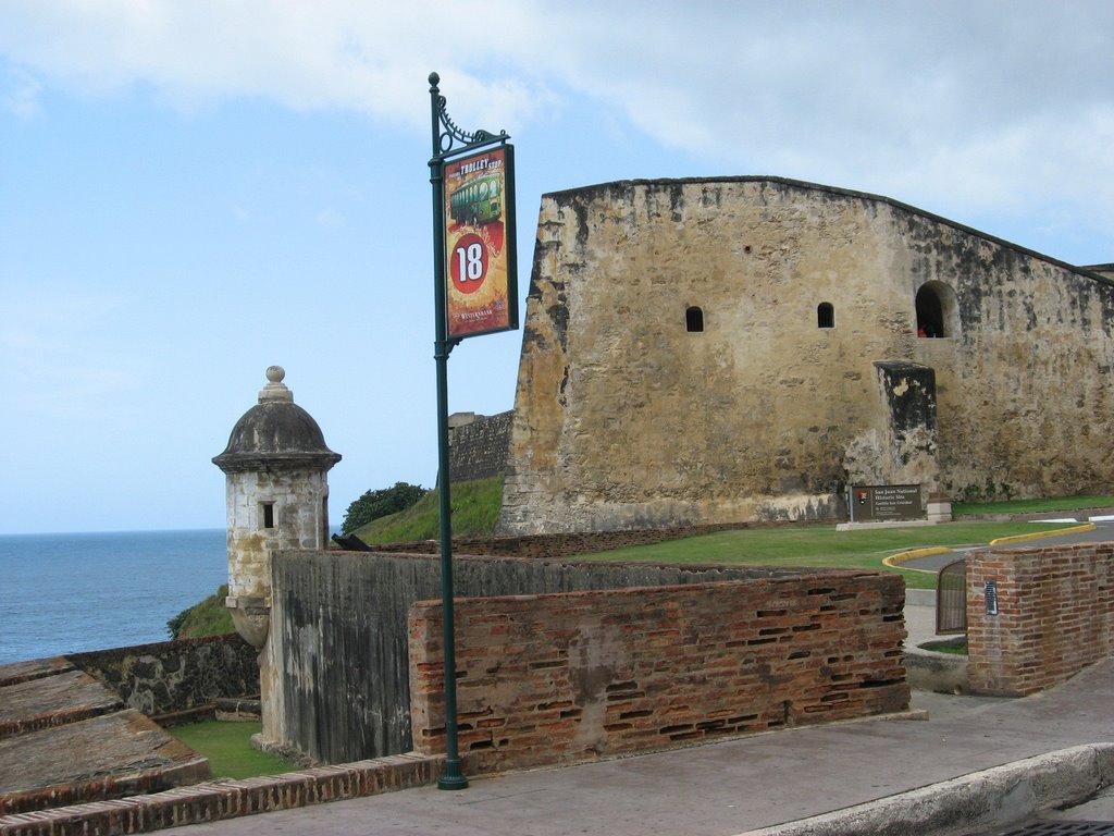 Garita del Fuerte San Cristobal, San Juan by Luis Borrero