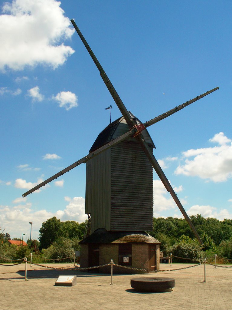 Petit Port Philippe- Free Rotating Windmill by Roy Bell