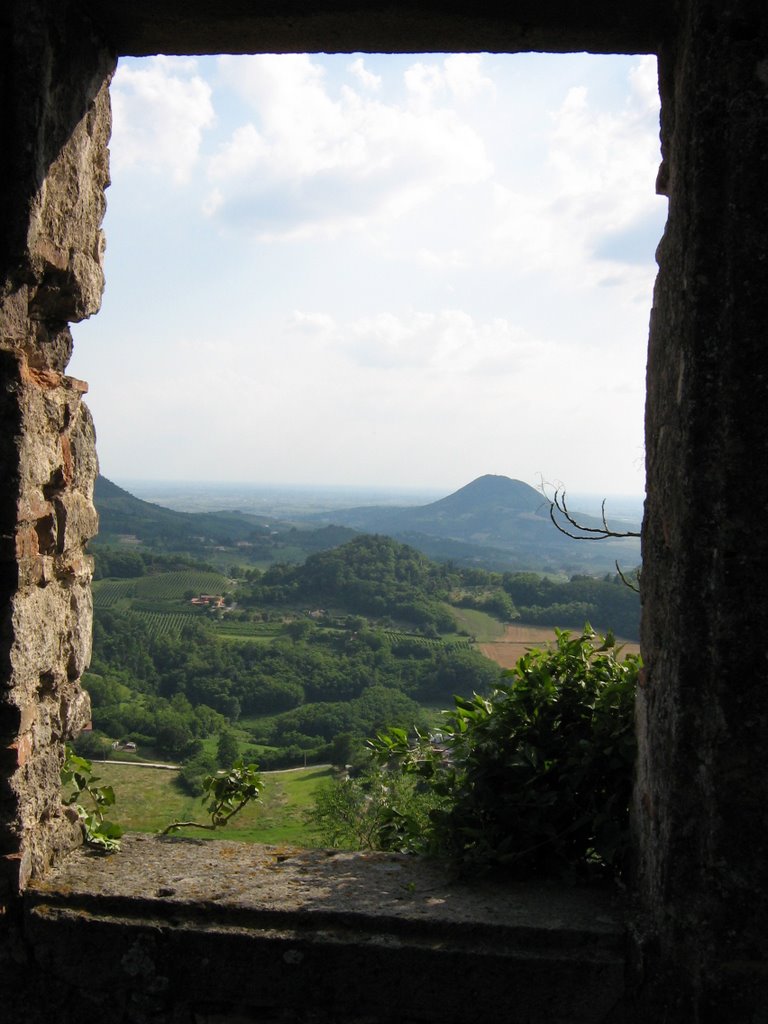 Panorama dai ruderi di Rocca Pendice verso ovest - Sandro by Sandro76