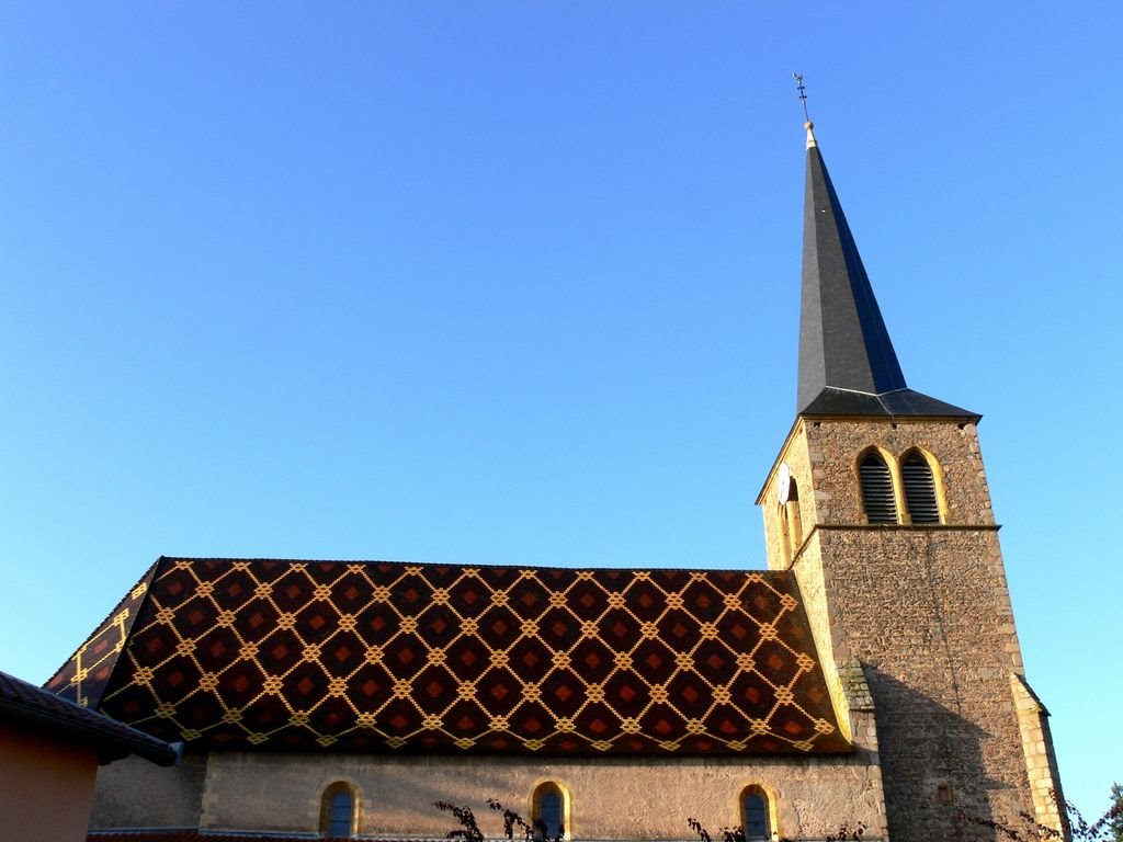 Eglise de Saint André d'Apchon by Dub