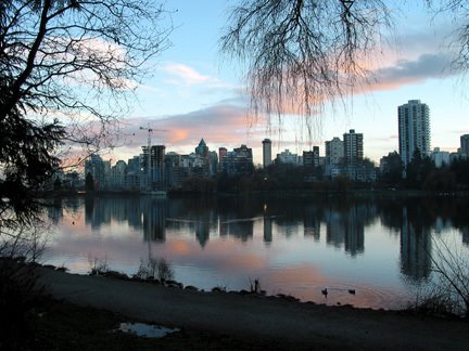 Lost lagoon lake, vancouver bc by shireenc