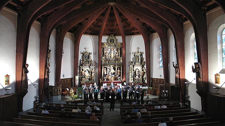 Eglise de St-Martin by Alain Bron