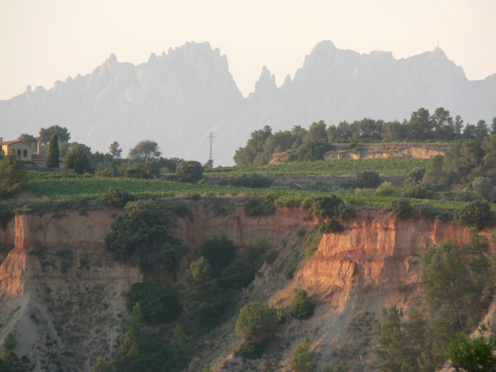 Montserrat is a Mountain Chain near Barcelona by gabachat