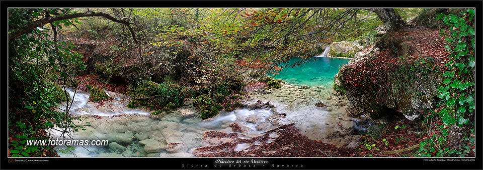 Panorama - Urederra, poza by fotoramas