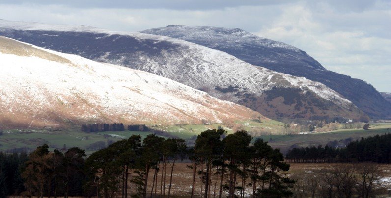 Borrowdale in March by Hazel Jane Price