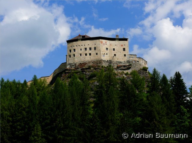 Schloss Tarasp by Adrian Baumann