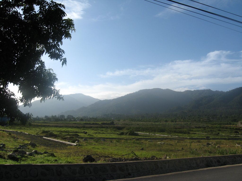 Leaving Jarabacoa, looking southeast, August 2008 by Glenn M. Harden