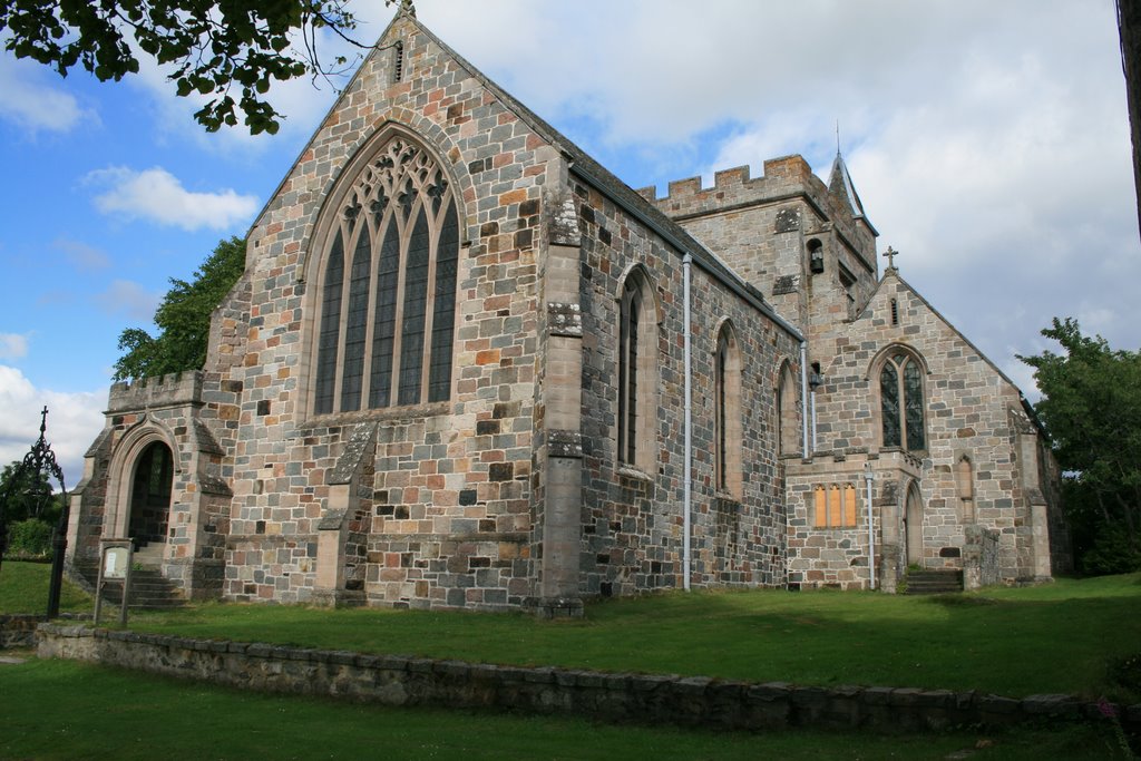 Anglican Church, Braemar, Scotland by Stewarty