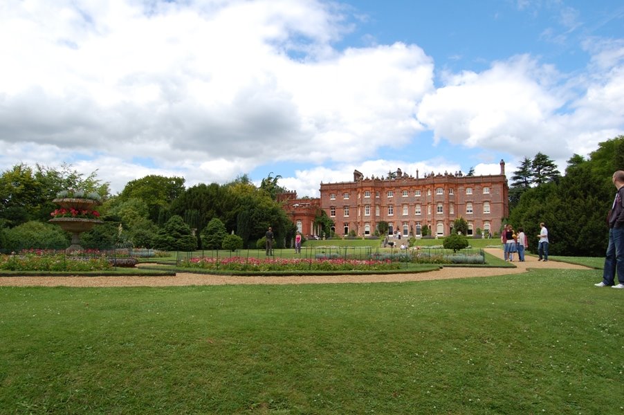 Gardens at Hughenden Manor July 2008 by Peter Bernard