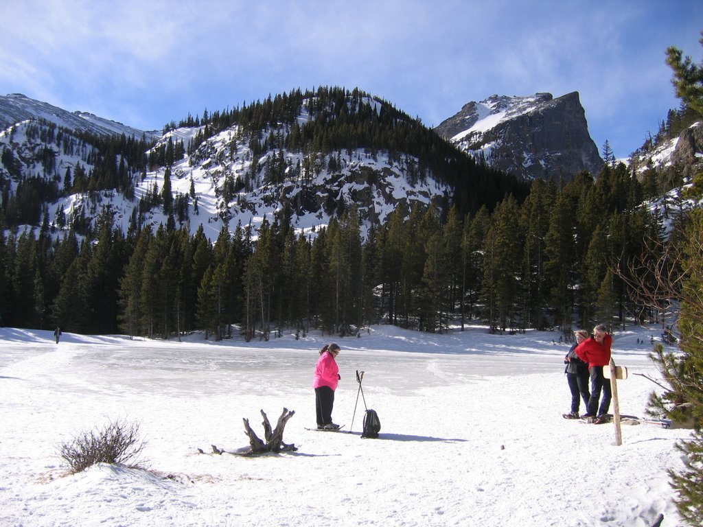 Winter wonderland nymph lake by bouldernavigator