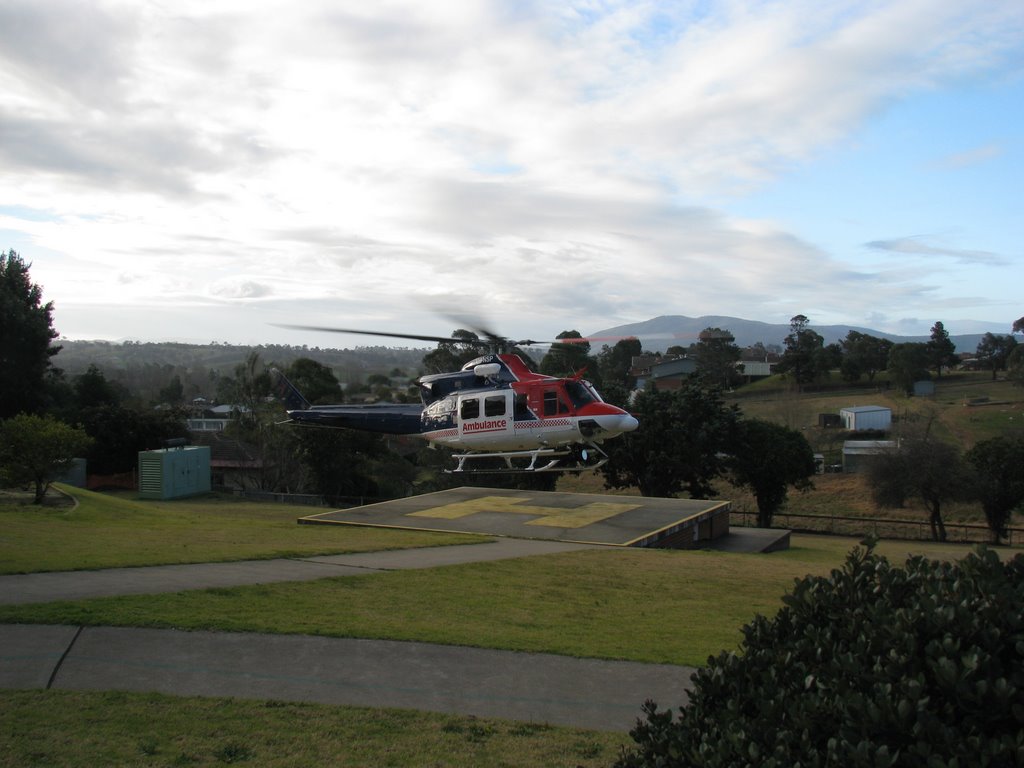 NSW Ambulance Service helicoper by Chris H