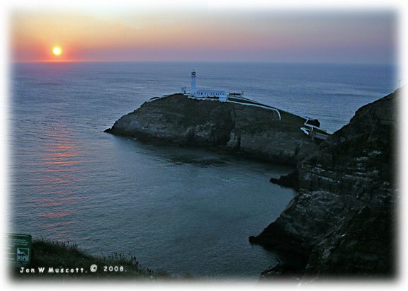 Southstack sunset by Jon Muscott