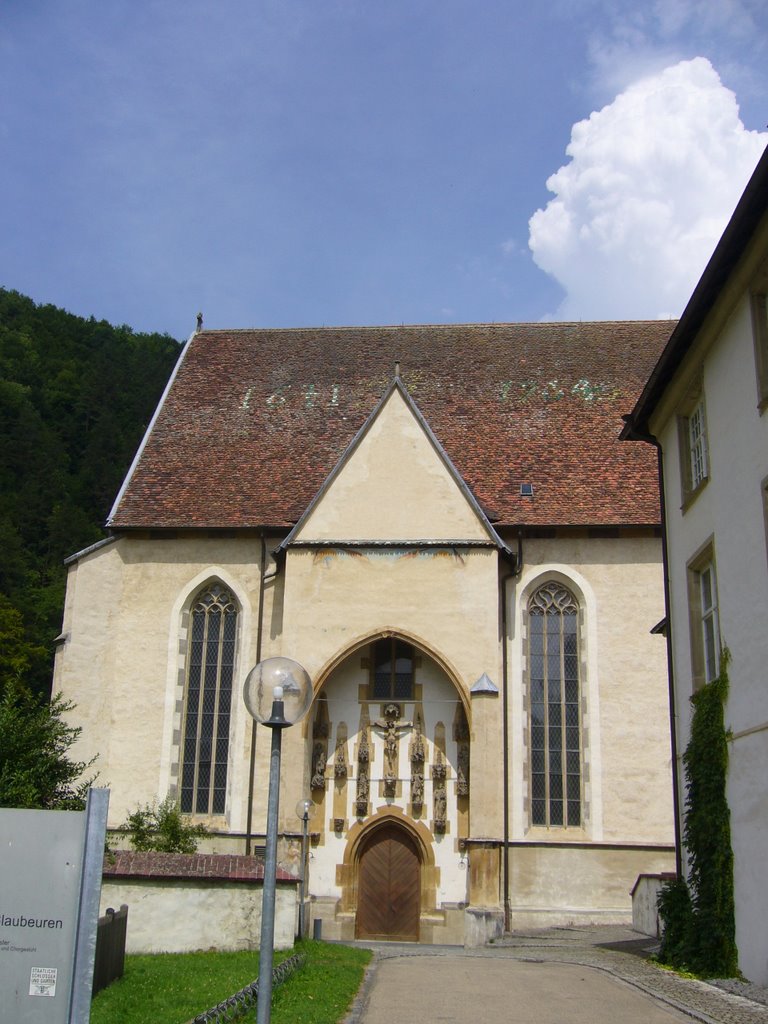 Eingang zum Kloster in Blaubeuren by mimi.handorf