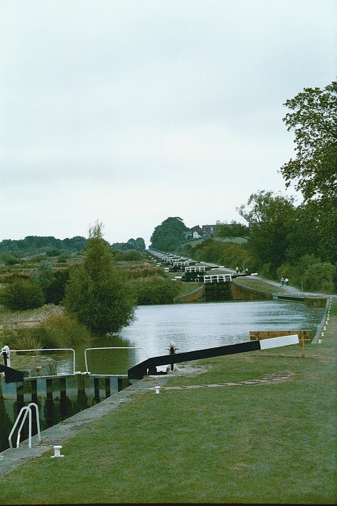 Devizes Locks by Robert Steinmetz