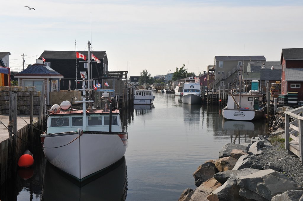 Fishermans Wharf, Eastern Passage, Nova Scotia, Canada by Brian_D_Watters